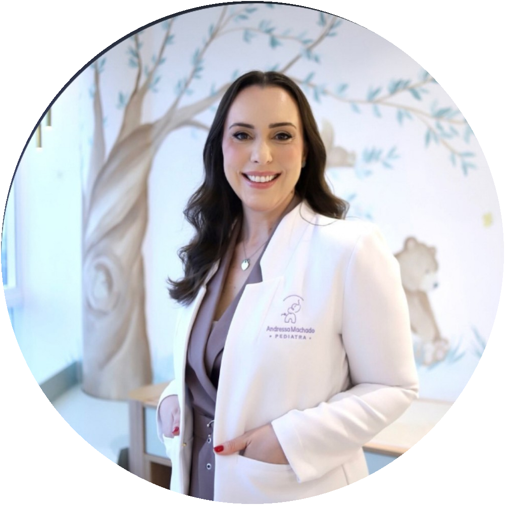 Dra. Andressa Machado, pediatra